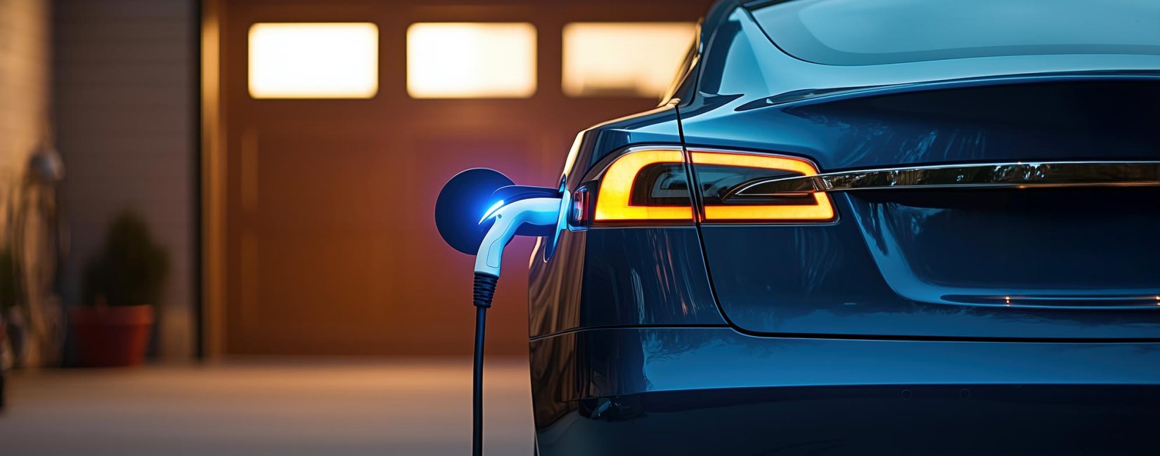 Electric vehicle charging at home