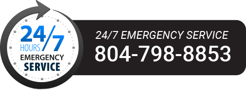 24/7 emergency service, 804-798-8853